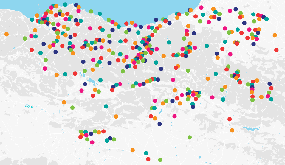 Euskaraldiako mapa