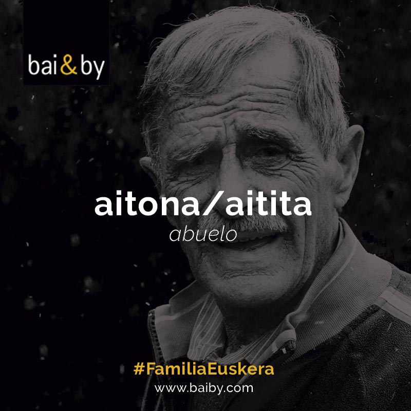 Vocabulario de familia en euskera