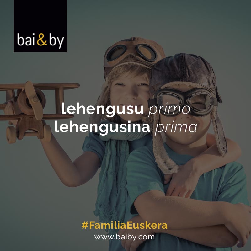 Vocabulario de familia en euskera