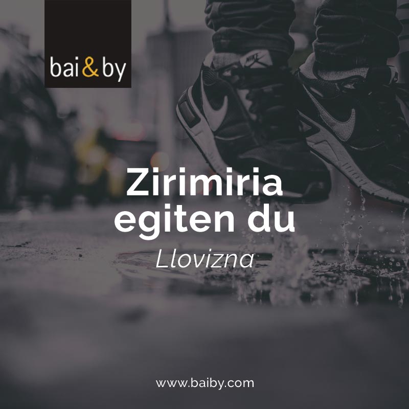 Zirimiria egiten du: llovizna